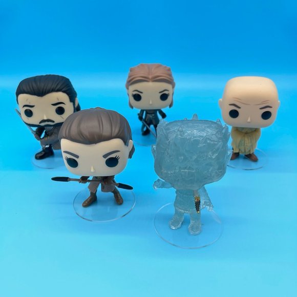 Lot of 5 Game of Thrones Funko Pop No Box Arya Yara Jon Snow Night King Varys - Picture 3 of 9